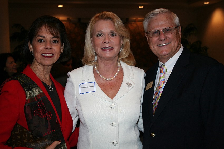 Sandra Agulnik, Fran Blum and Mack Reid