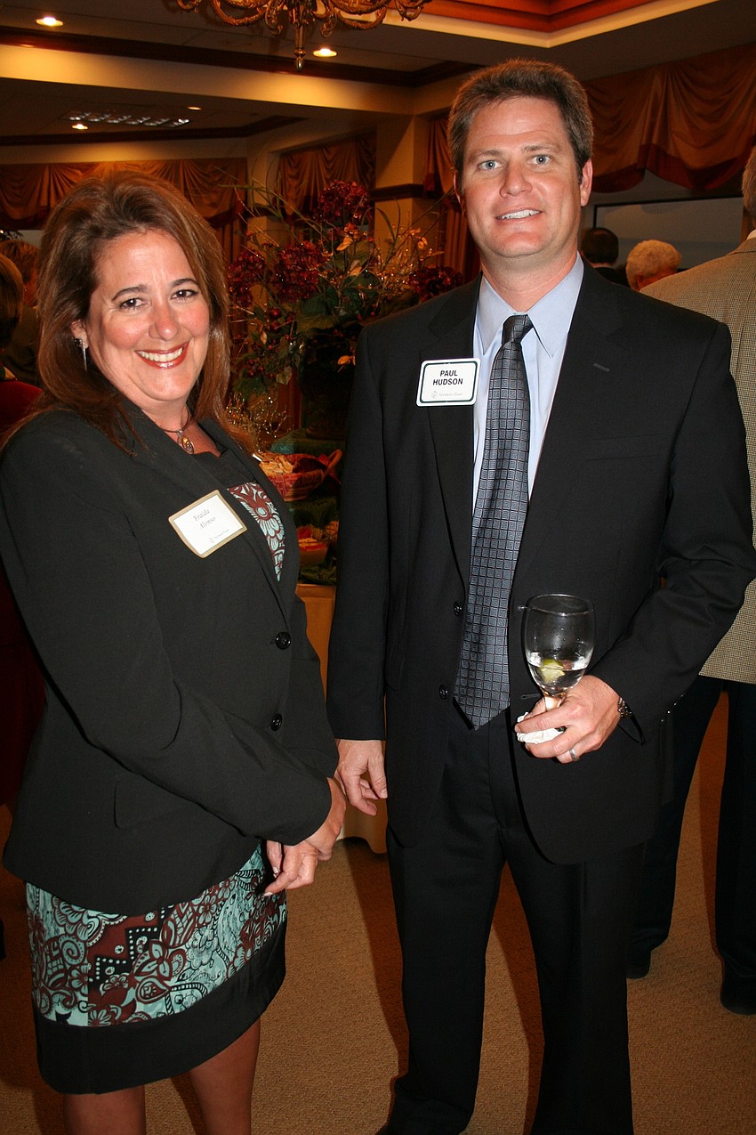 Yraida Alonso and Paul Hudson