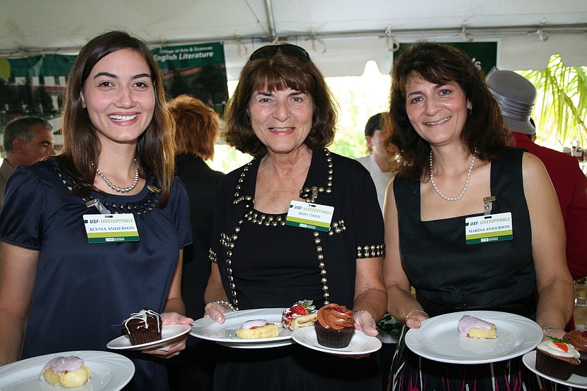 Alyssa Anderson, Mary Zabin and Marina Anderson