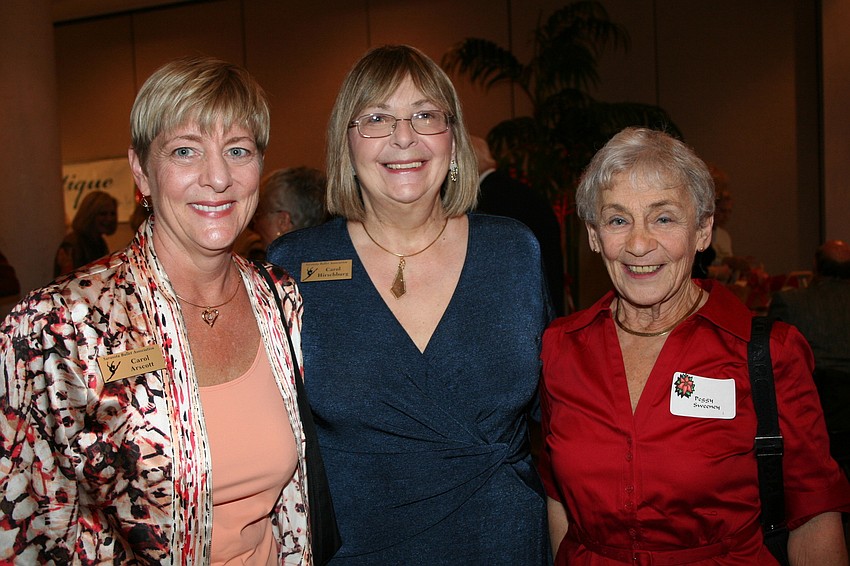 Carol Arscott, Carol Hirschburg and Peggy Sweeney