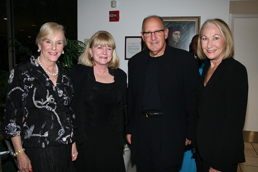 Myrna Band, Sandy Loevner and Hesh and Judy Kulman