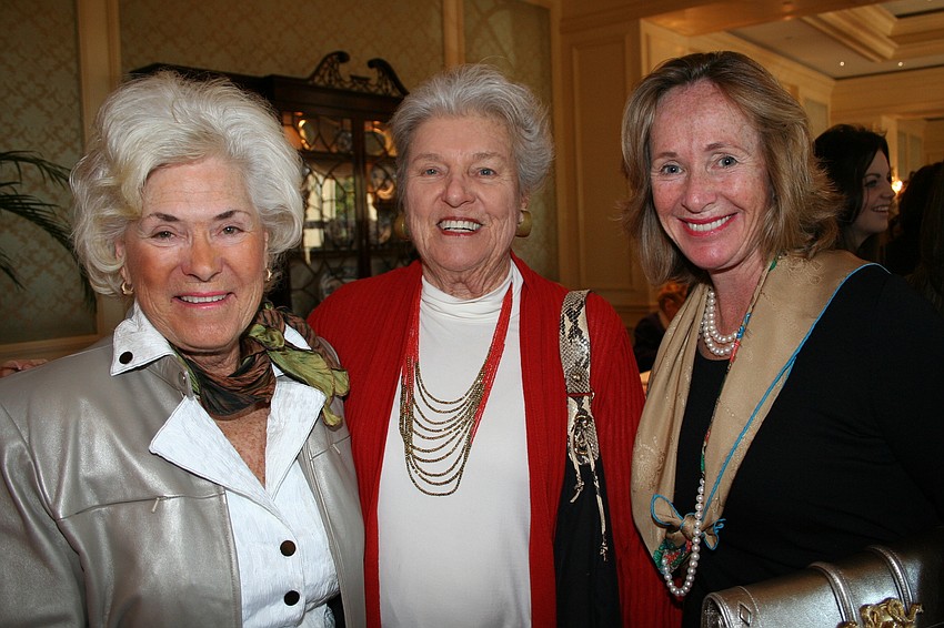 Denise Barker, Joan Peterson and Elizabeth Nace