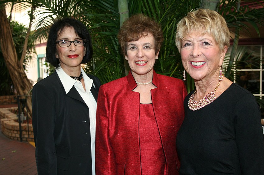 President Gwen Basemen, Co-chairs Barbara Berkowitz and Marcia DuBrin