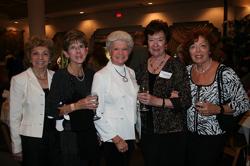 Gloria Basile, Carole Dorsey, Jean Glasser, Gretchen Mason and Marita Renner