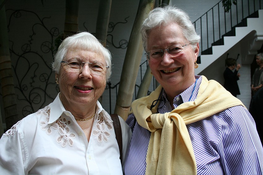 Pauline Becker and Eileen Roque
