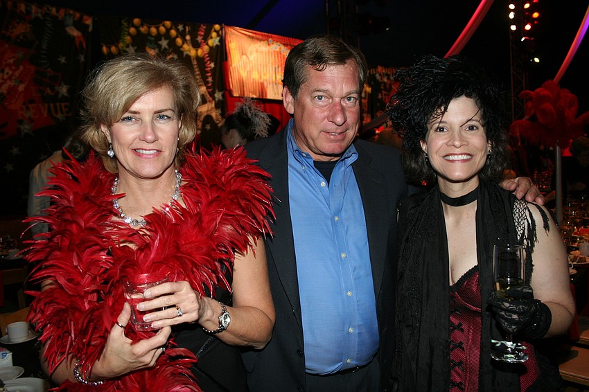 Pam and Paul Beitlich with Elizabeth Bornstein