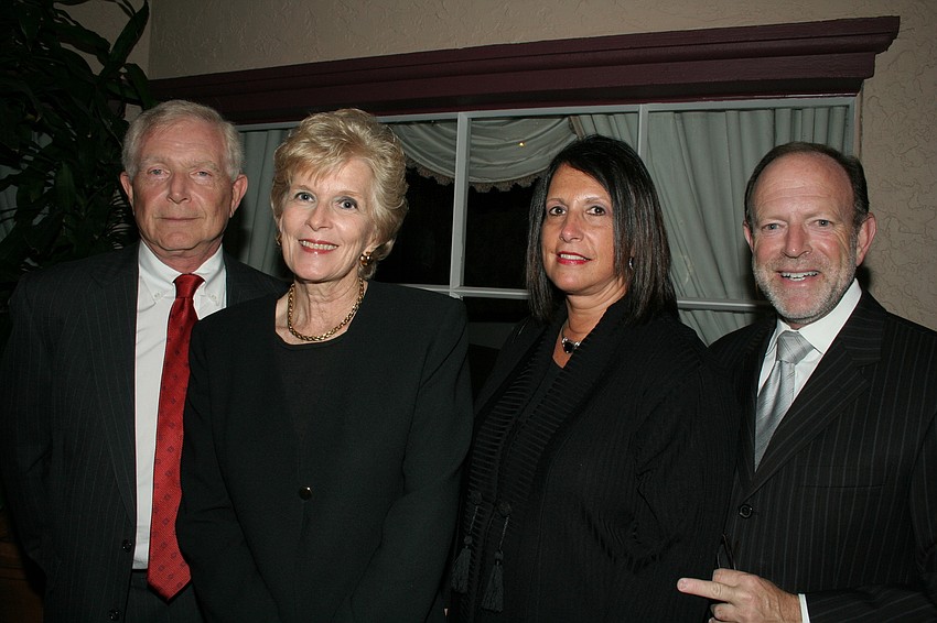 Monroe and Suzette Berkman, Cindy and Eric Land