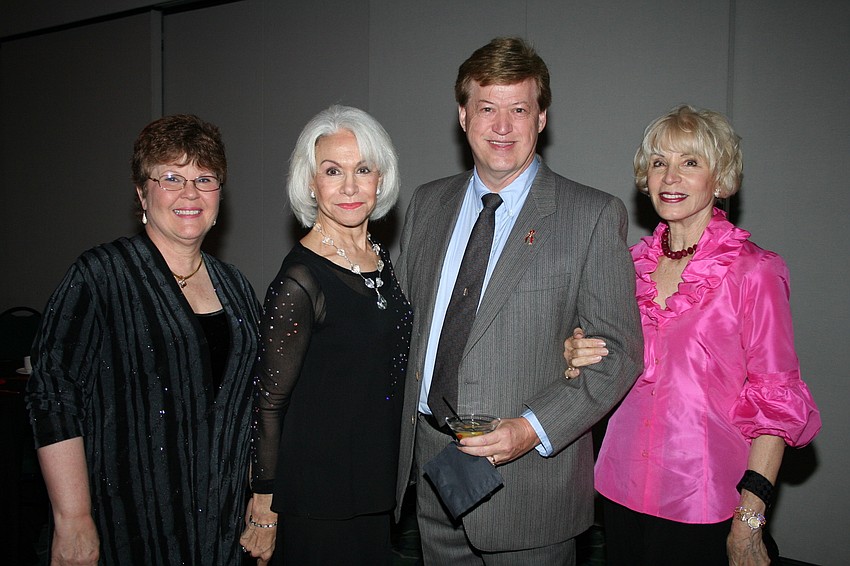 June Blaustein, Loretta Naylor, Jonathan Slentz and Betty Menell