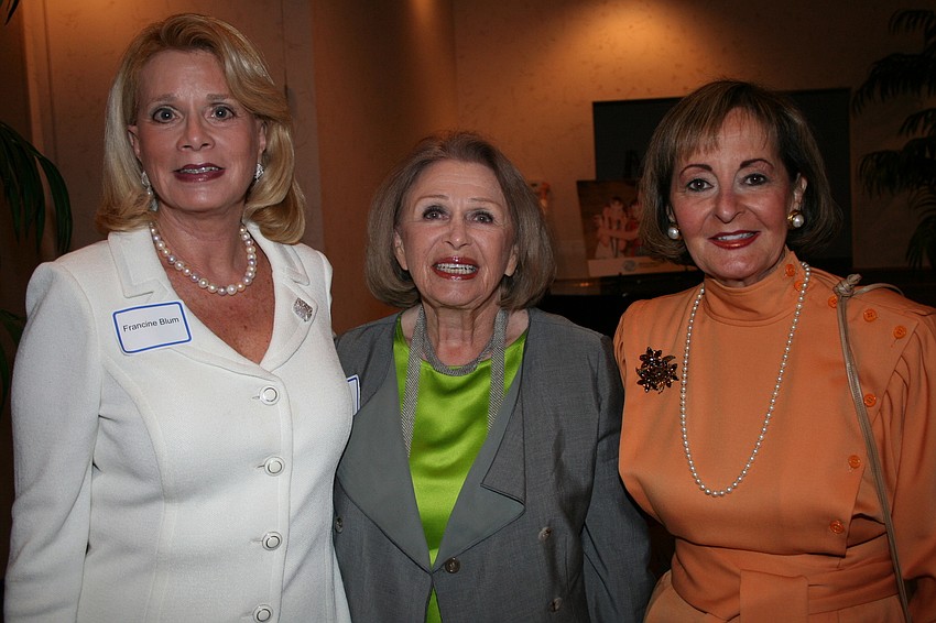 Fran Blum, Mina Leibowitz and Emelie Zack