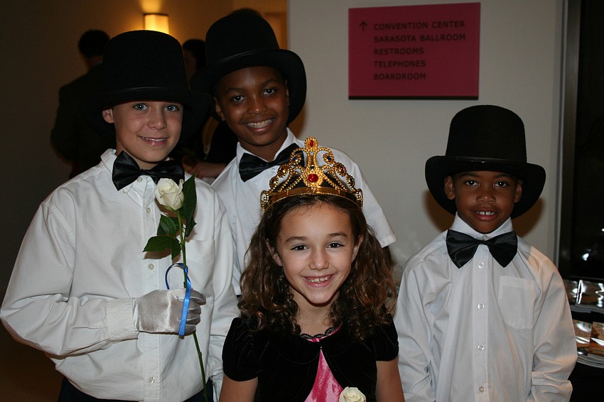 Erik Bouck, Jordan Blyden, Hailey Page and Miles Curley