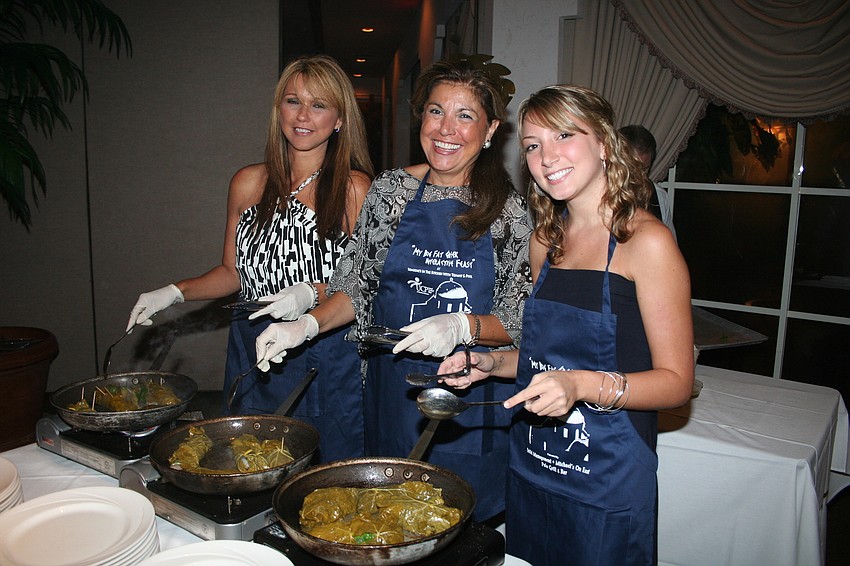 Gail Bowden, Denise Mei and Nicole Sacco at United Cerebral Palsy's ï¿½Someoneï¿½s in the Kitchen with Tommy and Philï¿½ in September.