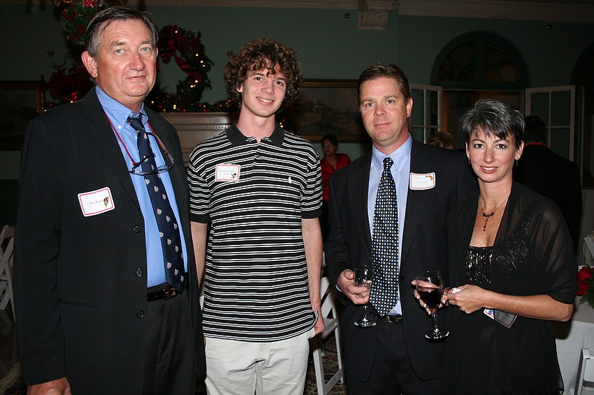 Jim Boyd, Tristan Zucker and Eric and Diane Lawson