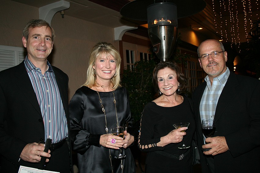 Dave Brackett, Joanna Pace, Jan Gotch and Greg Geidel