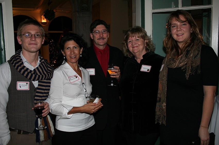 Matt Broerman, Christina Walker, Michael and Margie Gayle and Chelsea Dye