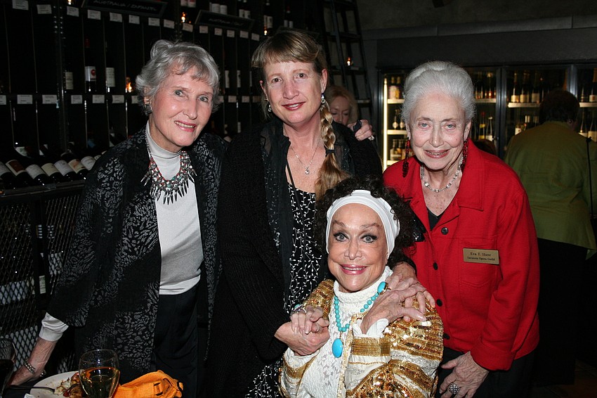 Marjorie Brown, Sydney McKenna, Patrice Munsel and Eva Slane
