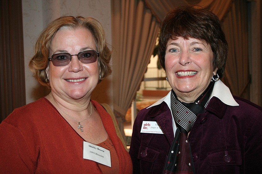 Shirley Brown and Sue Seiter