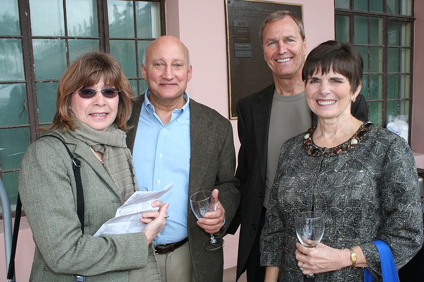 Mary and Carl Burst with Gary and Kathy Roberts