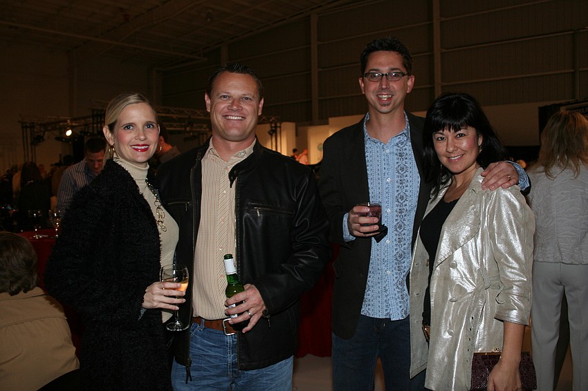 Michelle and Jim Butler with Jeffrey and Rosemary Angeleri