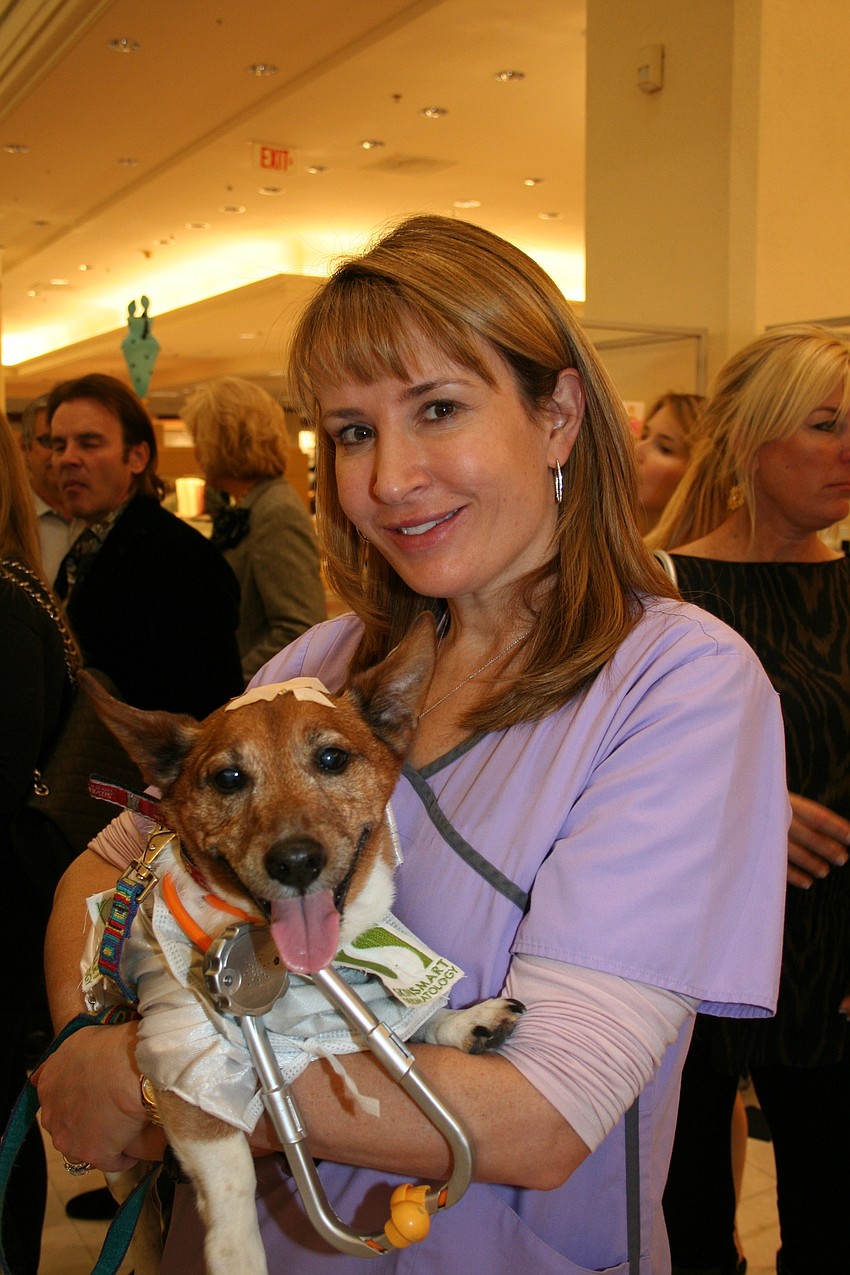 Dr. Barker and Dr. Liz Callahan