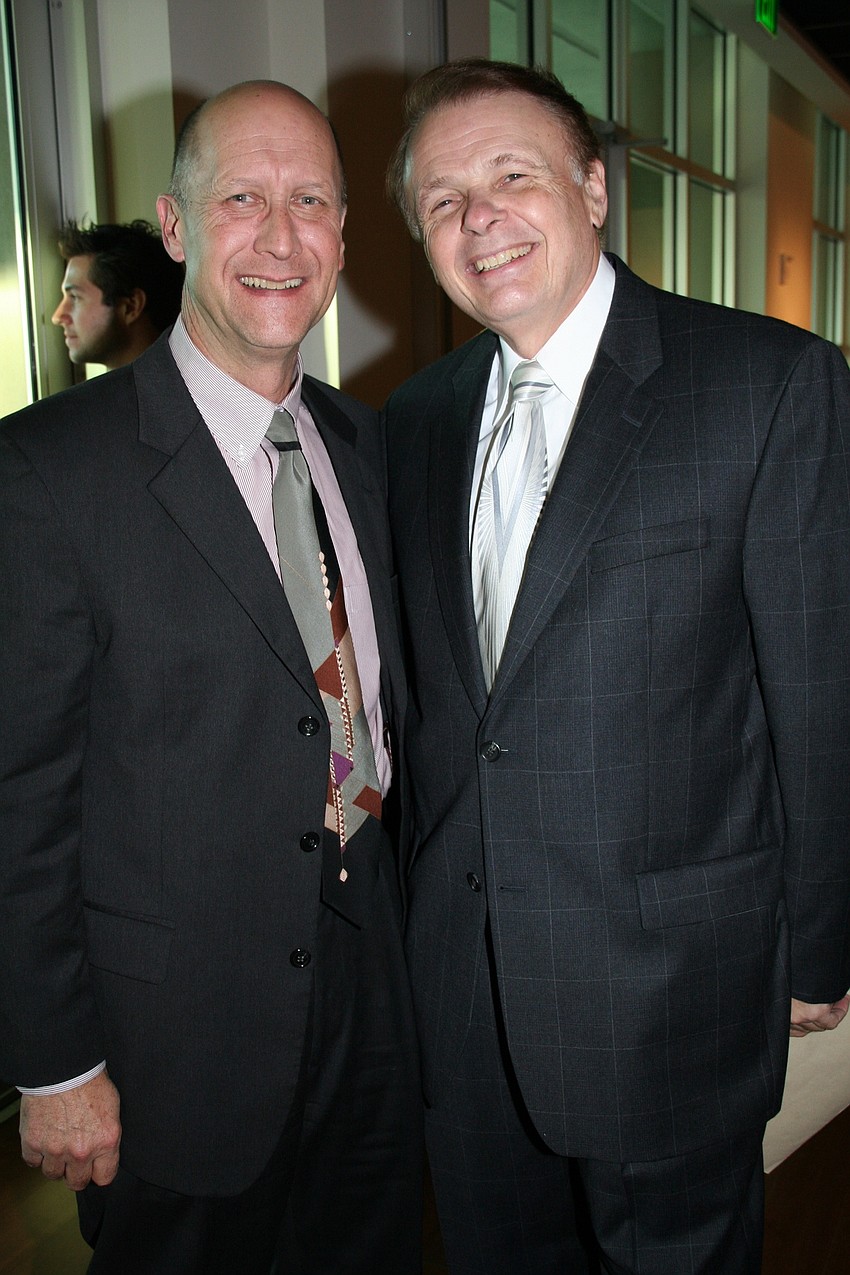 Matt Callihan and Dr. Larry Thompson