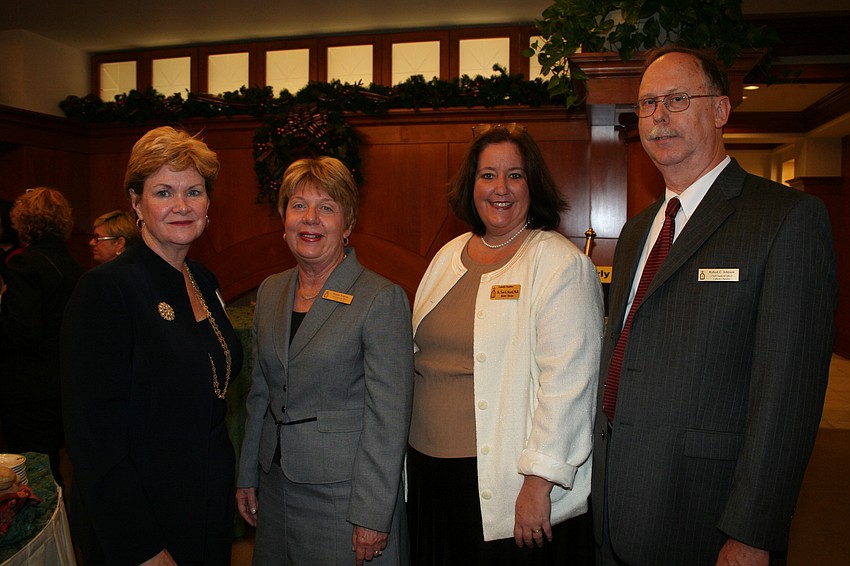 Mary Campo, Sharon Aragona, Dr. Tam Sicard and Robert Johnson