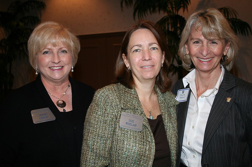 Kaye Chase, Sue Whelan and Priscilla Mitchell