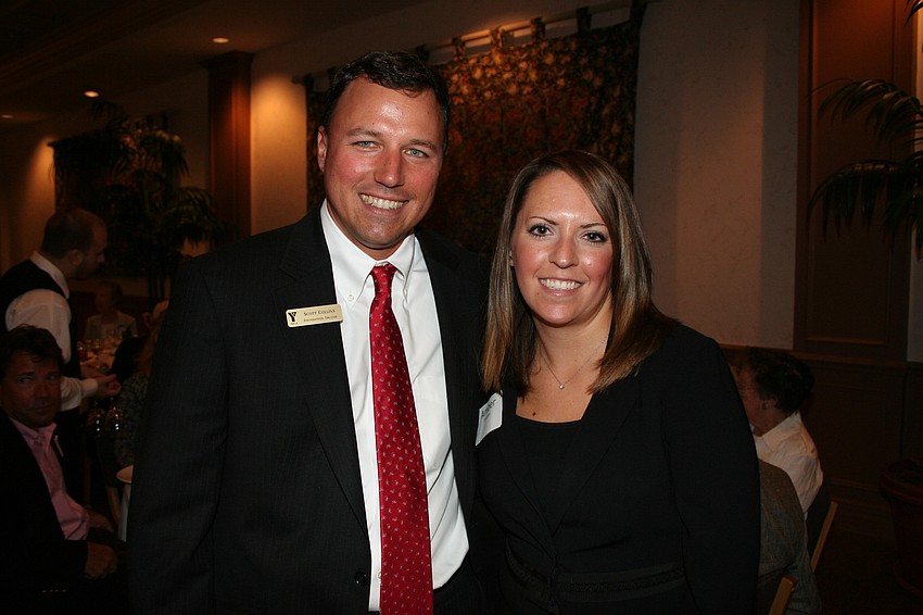 Scott Collins and Amber Scanlan