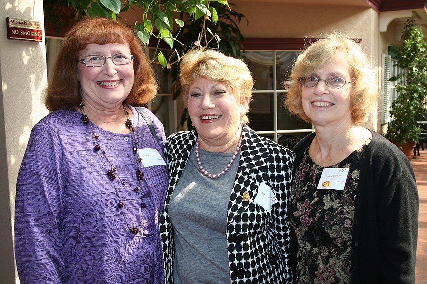 Pat Confessore, Marsha Goldsby and Conni Wheeler