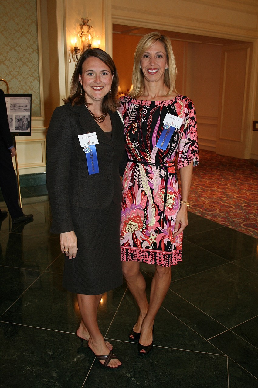 Stacey Corley and Co-Chairwoman Leslie Jones