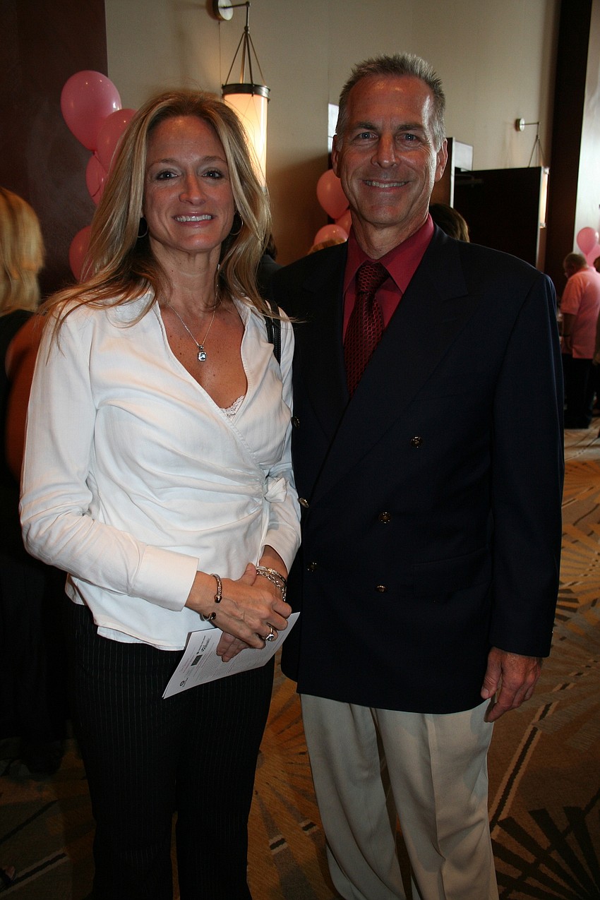 Beth Coury and Wayne Osher