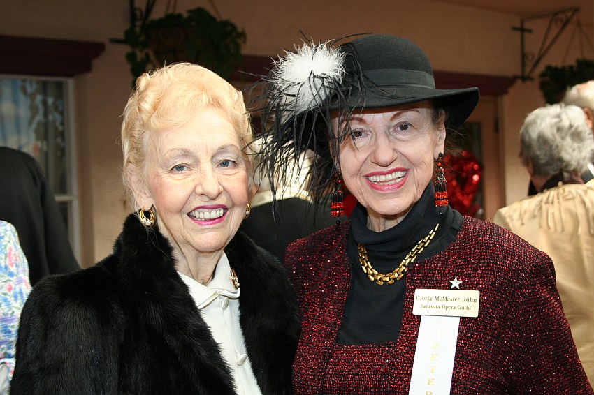 Bonnie Cyr and Gloria McMaster Juhn