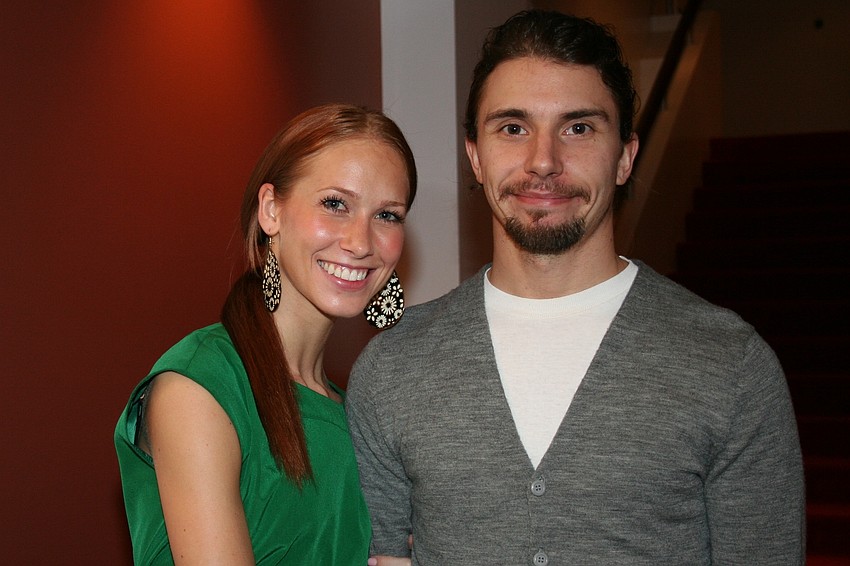 Danielle Brown and Rick Bertoni