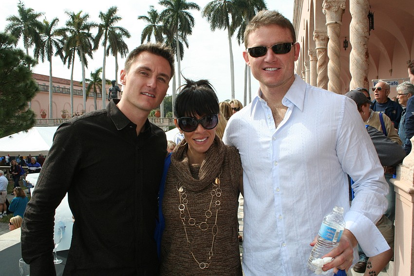 Brandon Daniels, Assunta Swier and Tim Fannin