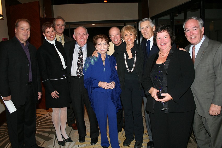 Ken Sons, Gwen and Doug MacKenzie, Jewel and Mike Ash, Les McCurdy, Elaine Keating, Dr. Sid Katz, Sarah and Tramm Hudson