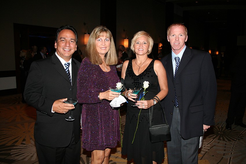 Jaimie and Julie DiDomenico with Kim and Daren King