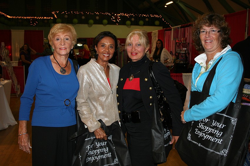 Joan Dickson, Alena Goins, Libby North and Kathryn Ward