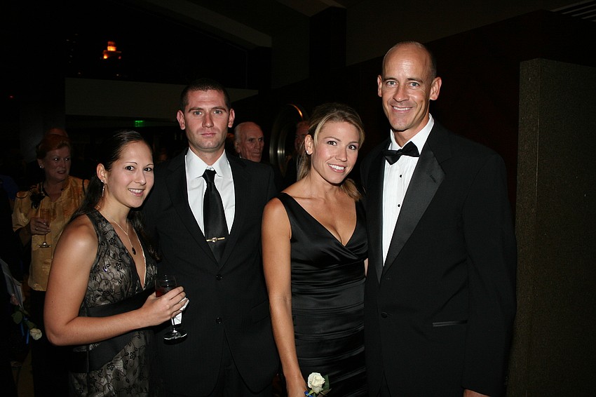 Sonya and Rob Dlug with Samantha and Andy DeVries