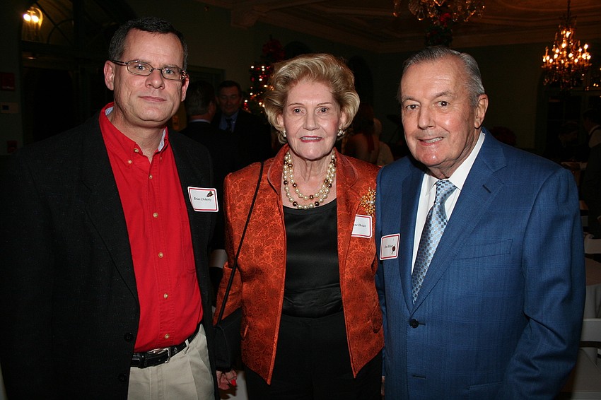 Brian Doherty with Gwenne and Ron Heiser