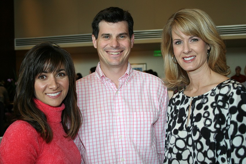 Kimberly and Jeremy Duplissey with Kelly Pepe