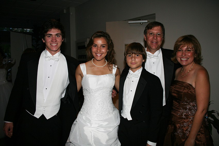 Marcel Dupuis with Christina, James, Dr. John and Dr. Arysol Niffenegger