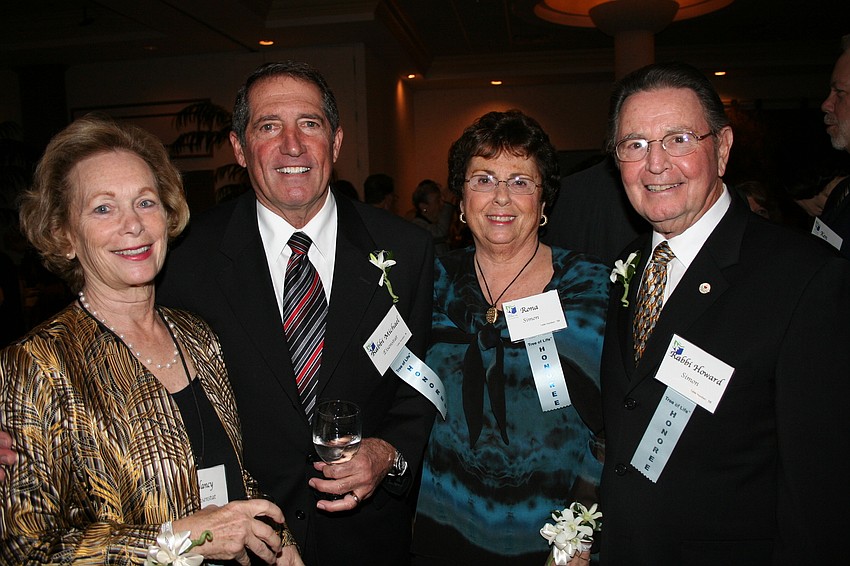 Honorees Nancy and Rabbi Michael Eisenstat and Rona and Rabbi Howard Simon