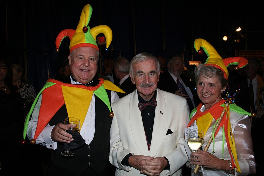 Bob Eltonhead, John Mitchell and Sue Eltonhead