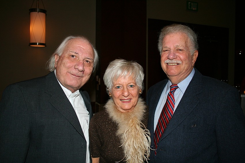 Father Fausto, Marilyn and Irv Naiditch