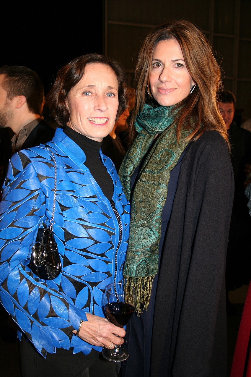 Terri Fellows and Cristina Morara