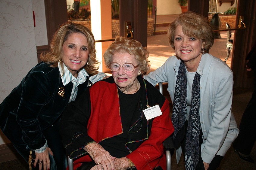 Stephania Feltz, Donna Brace Ogilvie and Sherry Watts