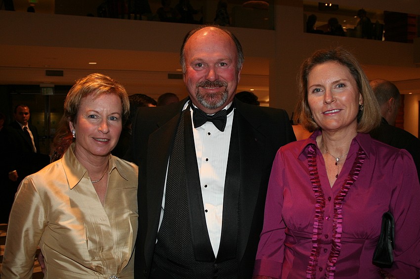 Robin Fergeson with Leif and Katherine Anderson