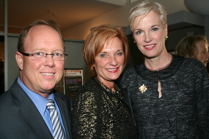 State representative Keith Fitzgerald, Barbara Zdravecky and Cecile Richards