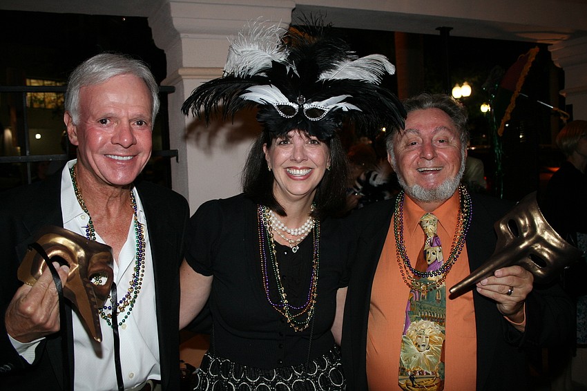 Leon Fournet, Chairwoman Michelle Fournet and Gabe Moretti
