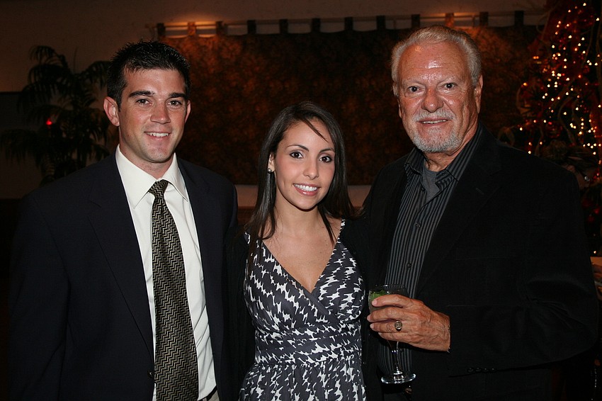 Jimmy Fowler with Alene and James Sartori