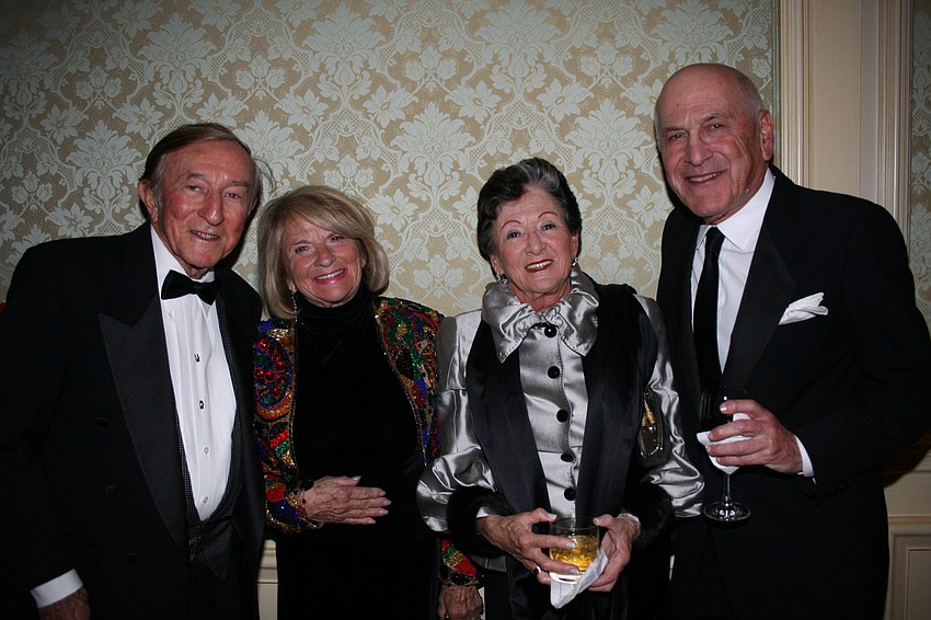 Norman and Diane Foxman with Ora and Joseph Mendels